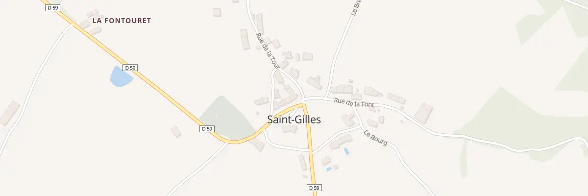 Plan du 2 Rue de l’Eglise à Saint-Gilles