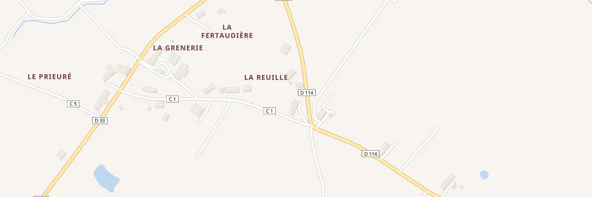Plan du 6 Rte de Fredille à Jeu-Maloches