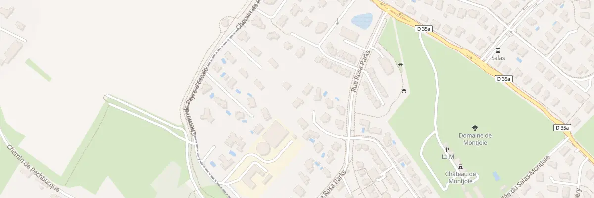 Plan du 6 All Louise Michel à Ramonville-Saint-Agne