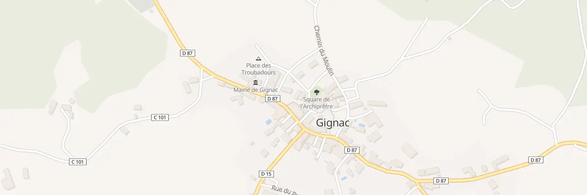 Plan du 4 Rue Etienne de Vineirafont à Gignac