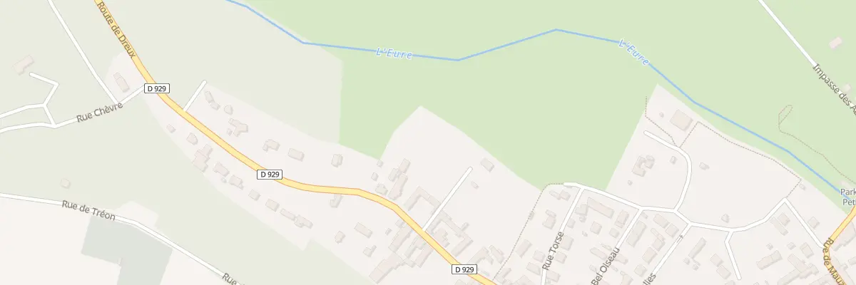 Plan du 3 Grande Rue à Villemeux-sur-Eure