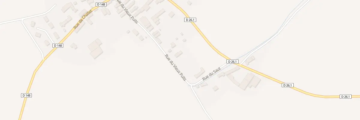 Plan du 20 Rue du Vieux Puits St Cheron à Tremblay-les-Villages