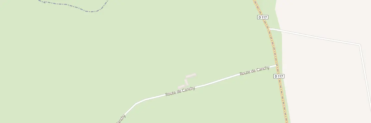 Plan du 2709 Rte de Canchy à Sainte-Geneviève