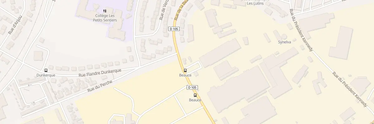 Plan du 47 Rue de la Beauce à Lucé
