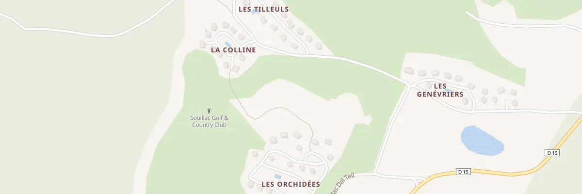 Plan du 28 Souillac Country Club à Lachapelle-Auzac