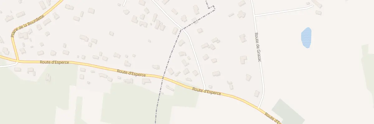 Plan du 89 Che de la Bourdette à Caujac