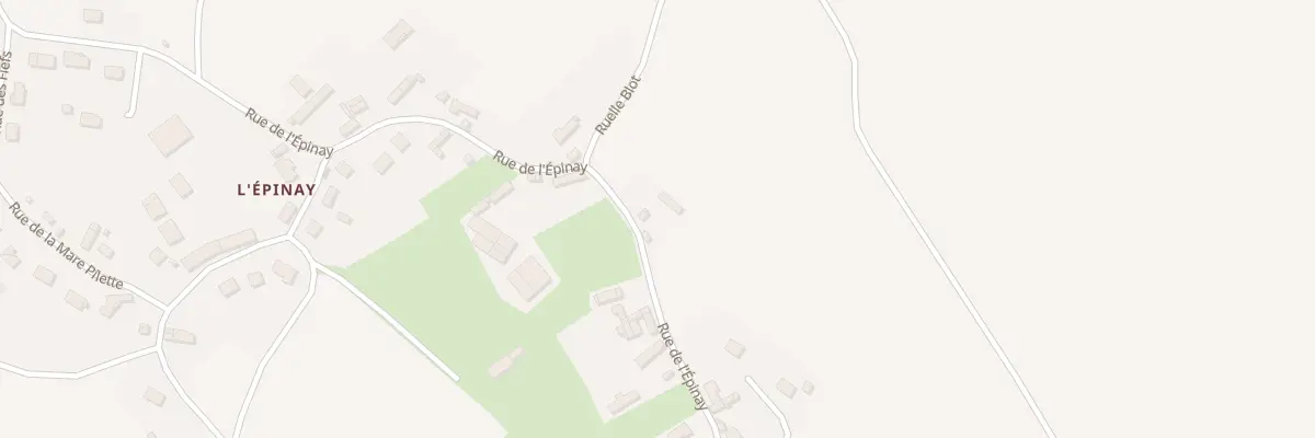Plan du 1 L’Epinay(Hameau) à Hennezis