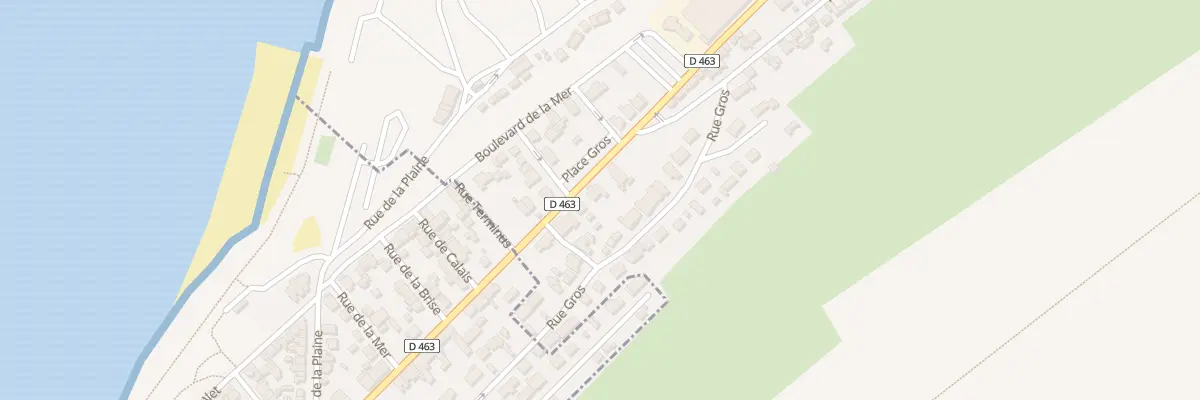 Plan du 66 Rue de Saint-Valéry à Woignarue