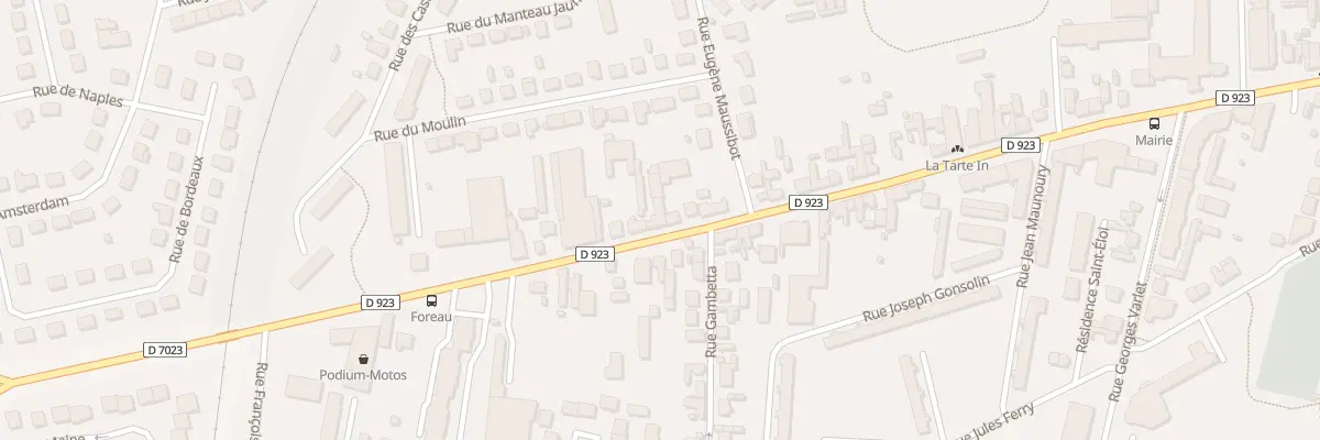 Plan du 152 Rue de la République à Lucé