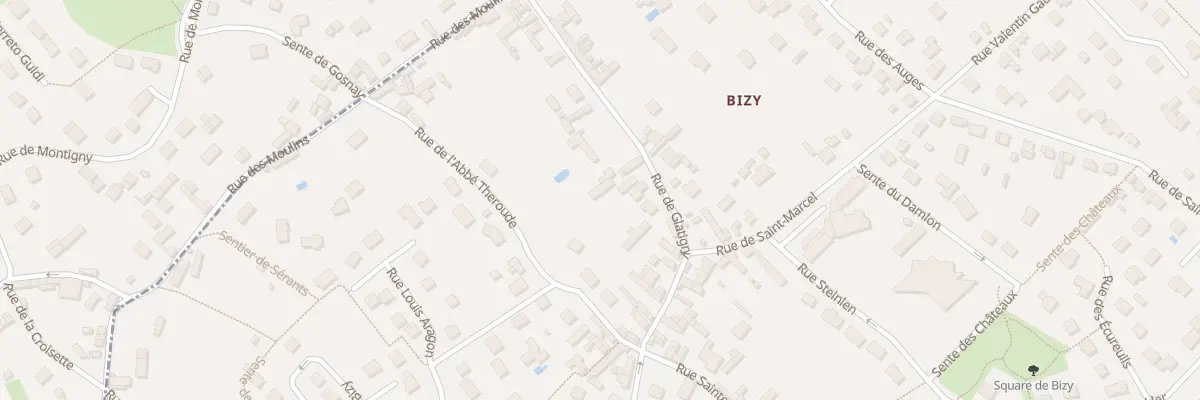 Plan du 19 Rue de Glatigny à Vernon