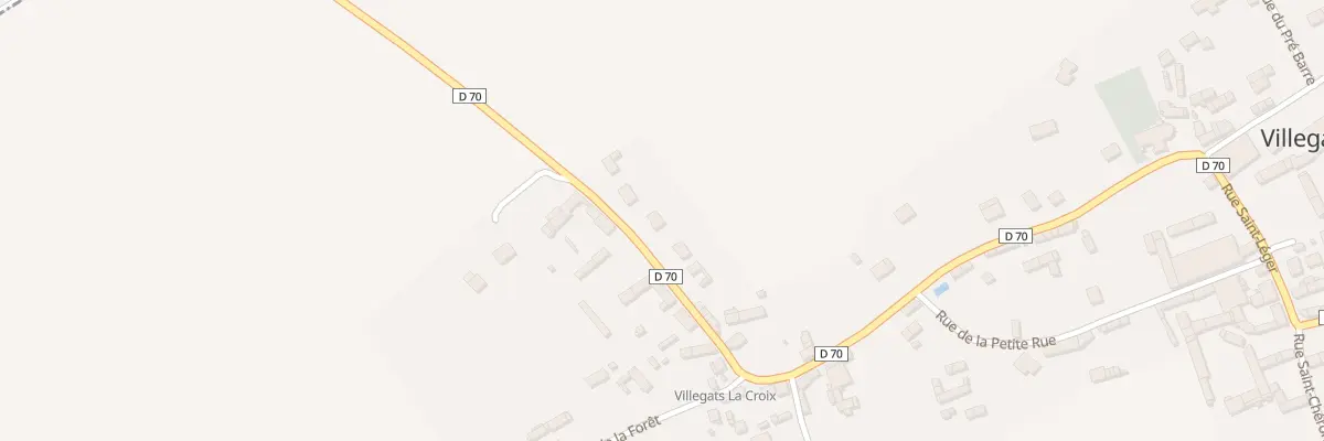 Plan du 5 Rue Saint Léger à Villegats