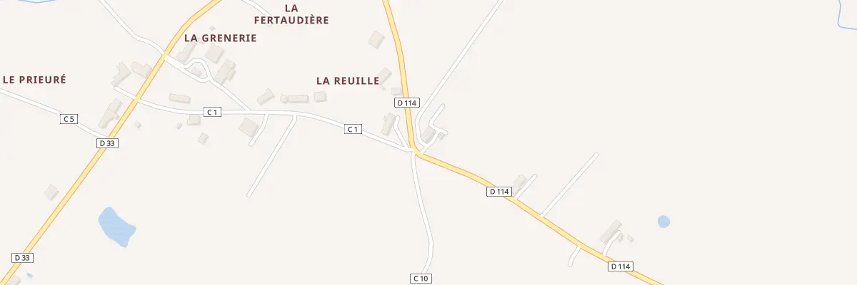 Plan du 9 Rte de Fredille à Jeu-Maloches