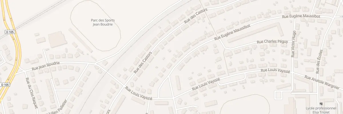 Plan du 64 Rue Eugene Maussibot à Lucé