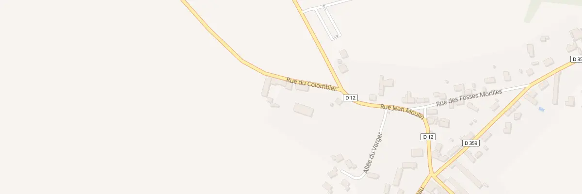 Plan du 1 Rue du Colombier à Meslay-le-Vidame