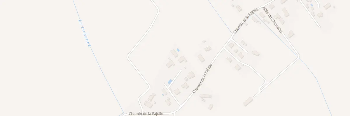 Plan du 5002F Che de la Fageole à Auterive