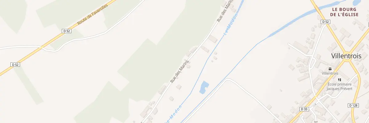 Plan du 5381 Les Marins à Villentrois-Faverolles-en-Berry