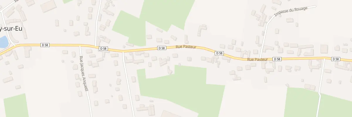 Plan du 39T Rue Pasteur à Monchy-sur-Eu