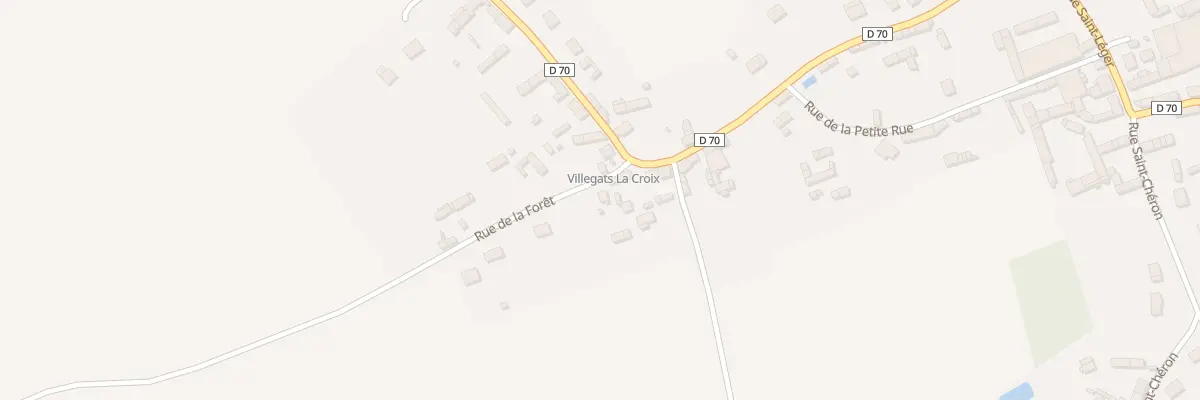 Plan du 3 Rue de la Forêt à Villegats