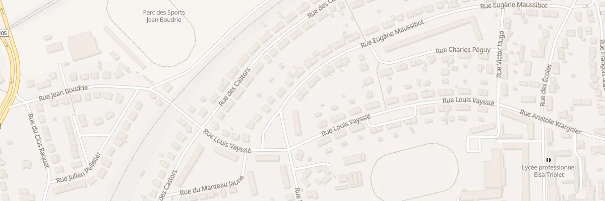 Plan du 39 Rue Eugene Maussibot à Lucé