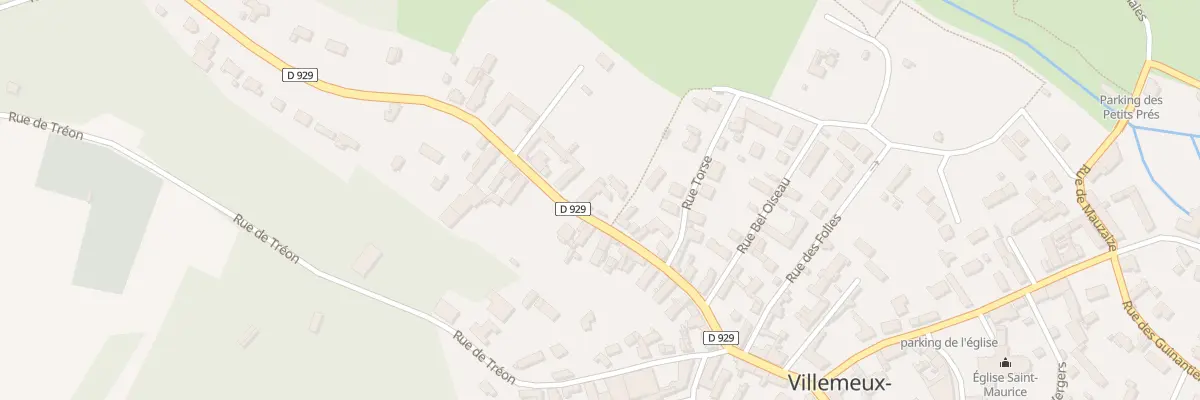 Plan du 13 Grande Rue à Villemeux-sur-Eure