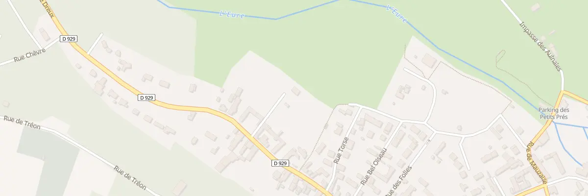 Plan du 2 Imp du Prieuré à Villemeux-sur-Eure