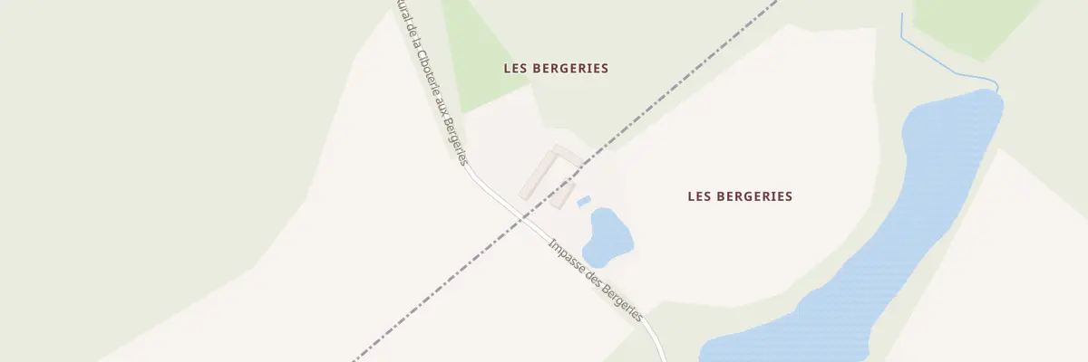 Plan du 5280 Les Bergeries à Sougé