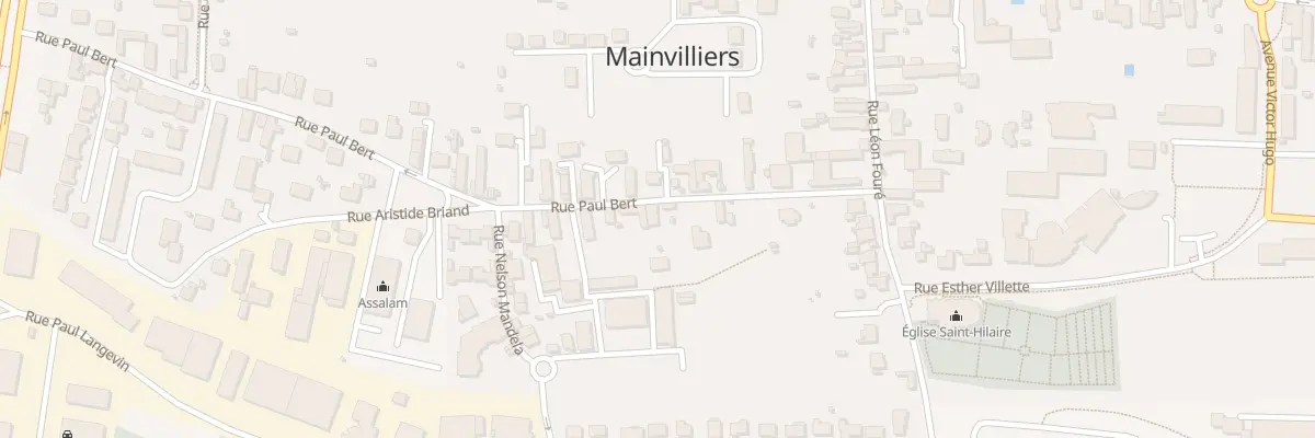Plan du 21 Rue Paul Bert à Mainvilliers