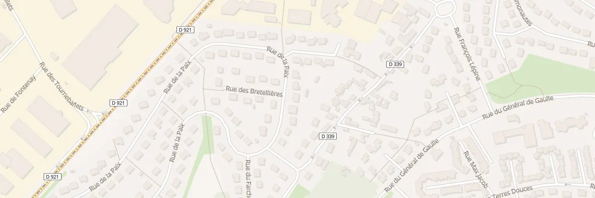 Plan du 10 Rue de la Paix à Luisant