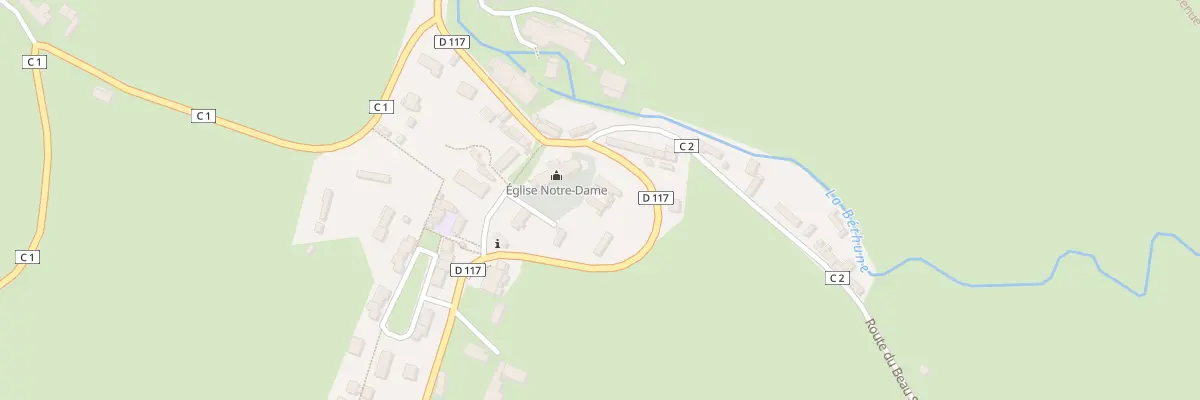 Plan du 8 Pl de la Mairie à Neuville-Ferrières