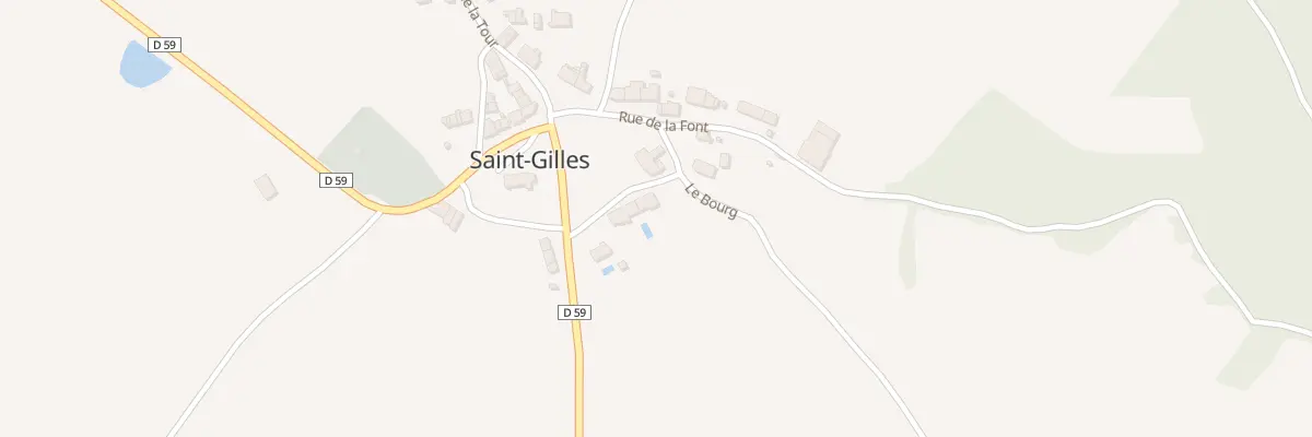 Plan du 6 All des Acacias à Saint-Gilles