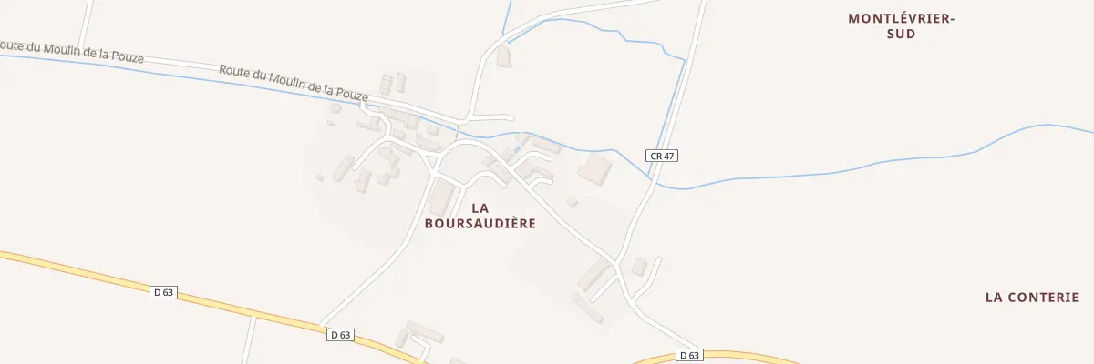 Plan du 2 La Boursaudiere à Argy