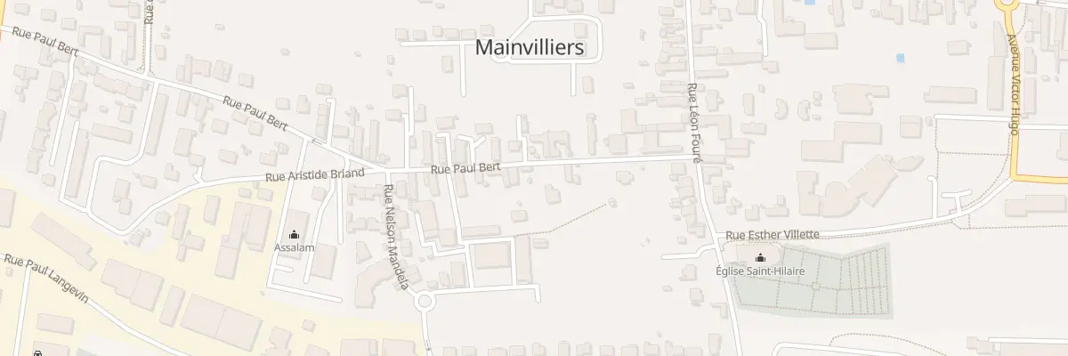 Plan du 19 Rue Paul Bert à Mainvilliers