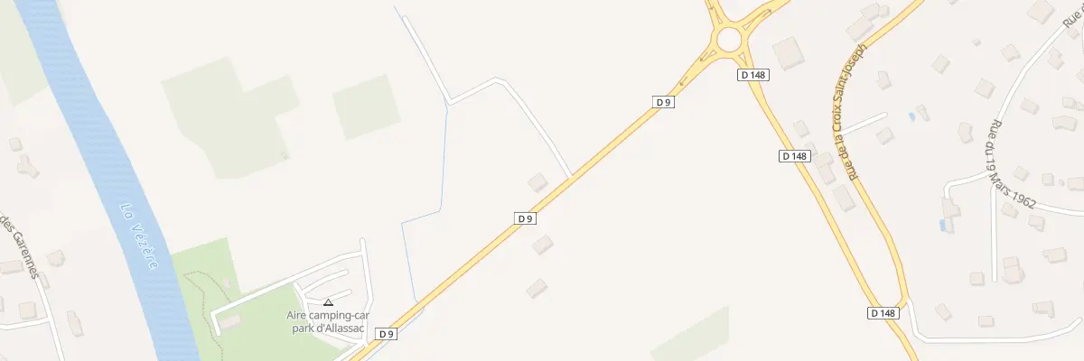 Plan du 8 Rte D’Objat à Allassac