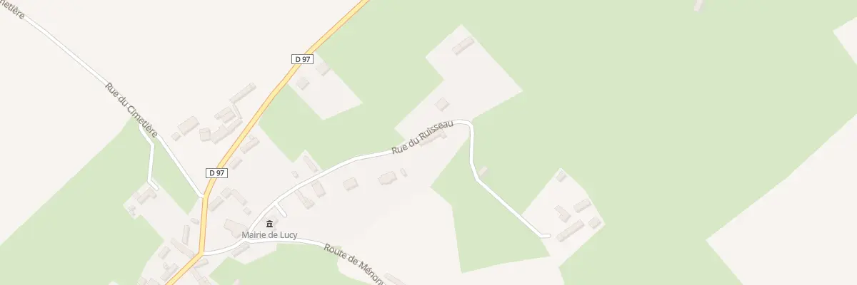 Plan du 5024 Le Bourg à Lucy