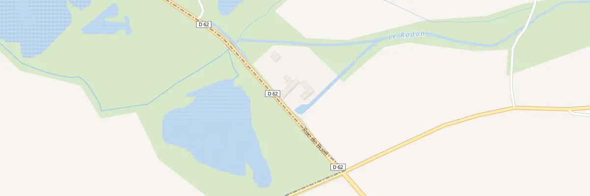 Plan du 2 Rue de Bueil à Guainville