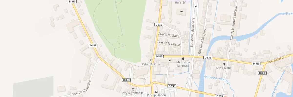Plan du 9 Rue de Garennes à Ivry-la-Bataille