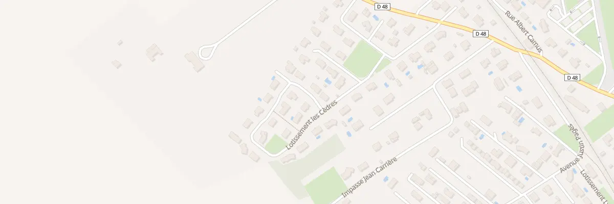 Plan du 23 Lot les Cedres à Auterive