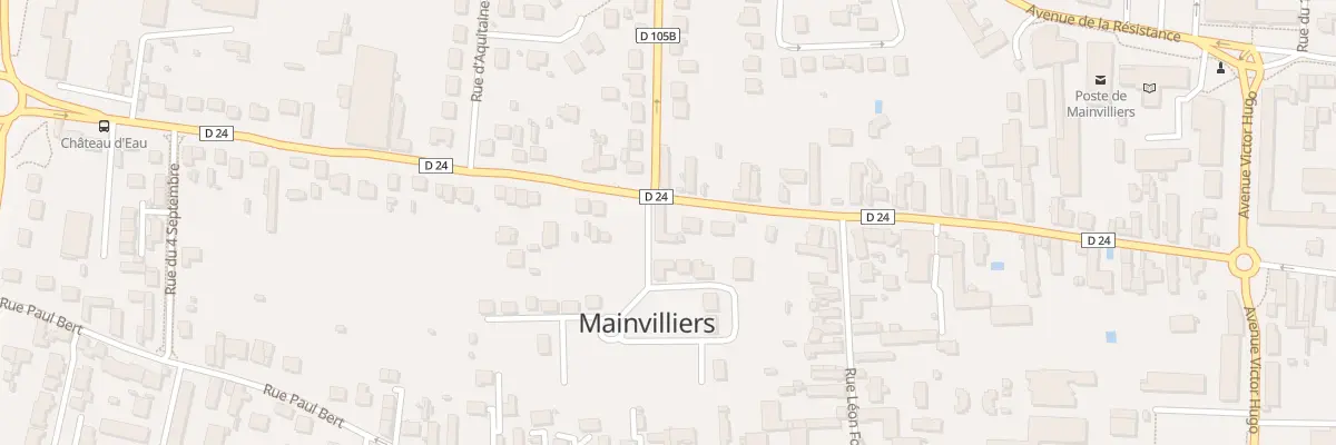 Plan du 175 Rue de la République à Mainvilliers