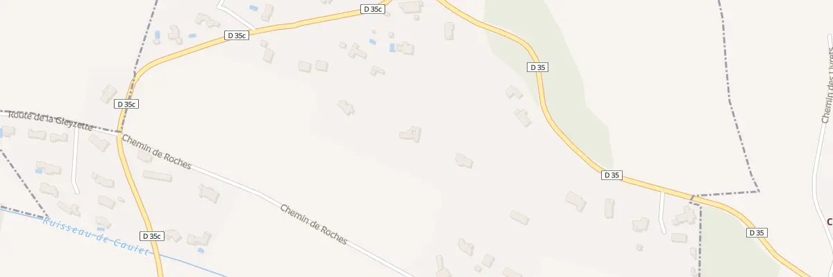 Plan du 71F Les Dames à Aureville