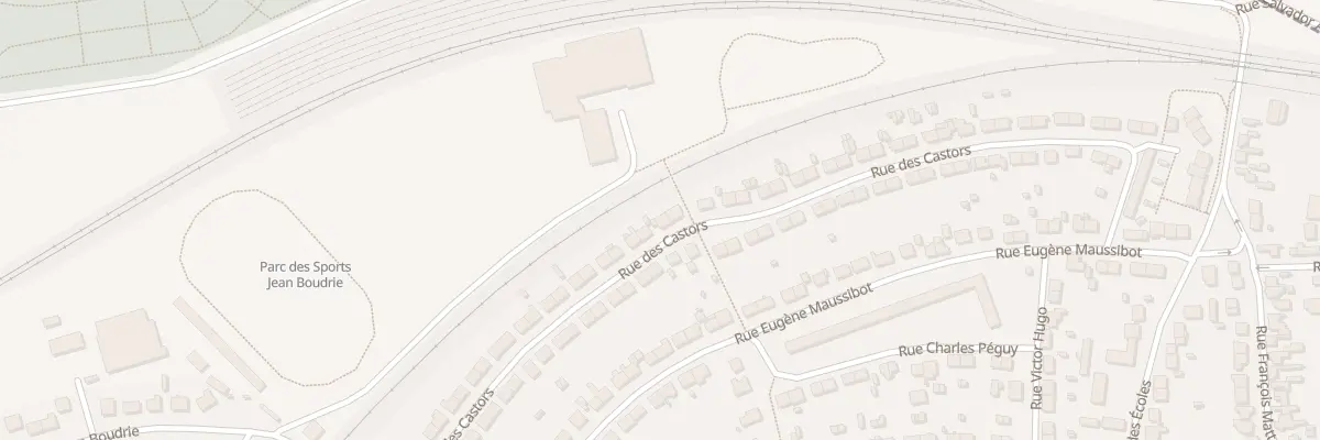 Plan du 70 Rue des Castors à Lucé