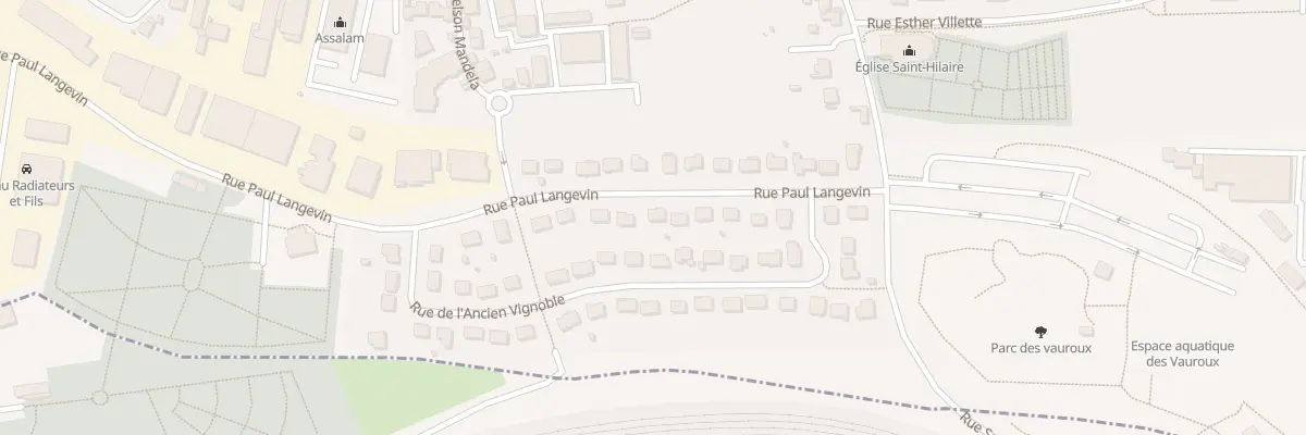 Plan du 24 Rue Paul Langevin à Mainvilliers