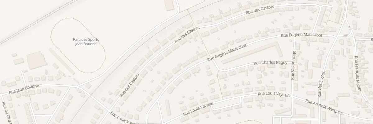 Plan du 52 Rue Eugene Maussibot à Lucé