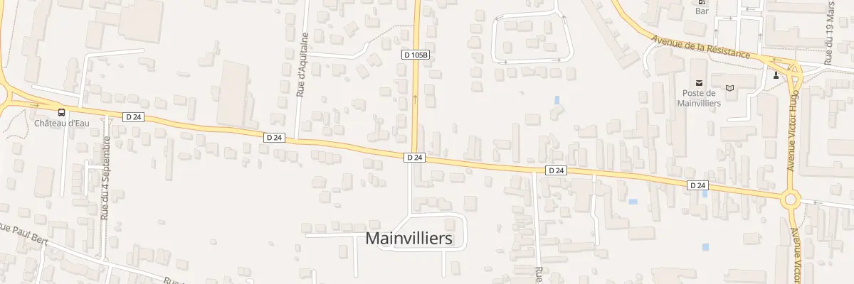 Plan du 180 Rue de la République à Mainvilliers