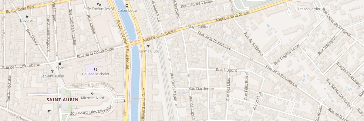 Plan du 29 Rue de Luppe à Toulouse