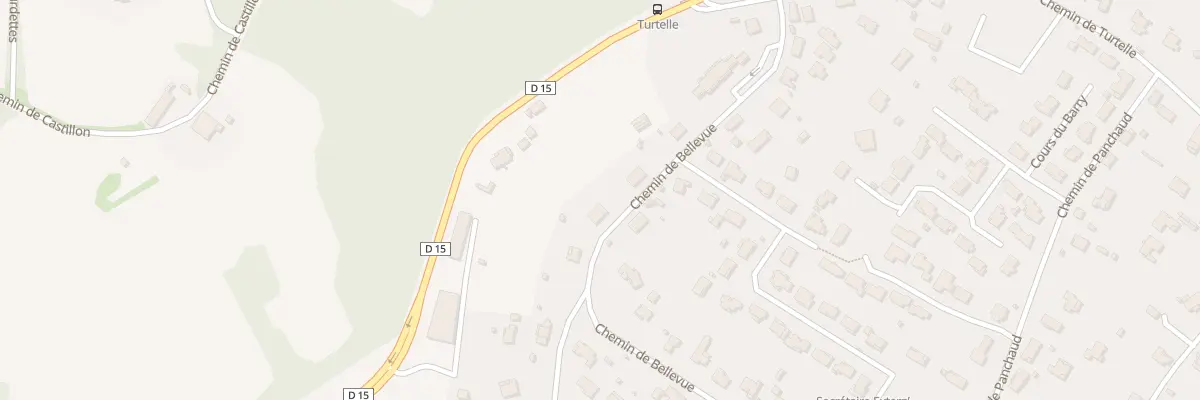 Plan du 10 Che Bellevue à Pechbonnieu