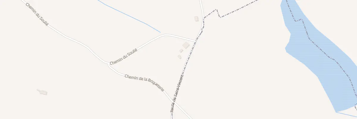 Plan de Che Rural Dit de la Briqueteri à Auty
