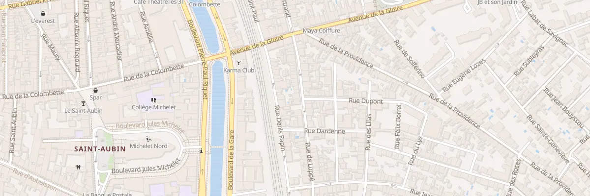 Plan du 23 Rue de Luppe à Toulouse