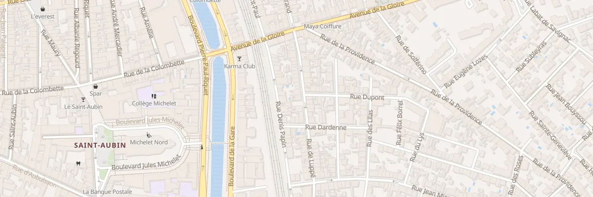 Plan du 21 Rue de Luppe à Toulouse