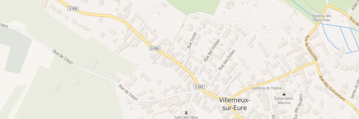 Plan du 23 Grande Rue à Villemeux-sur-Eure