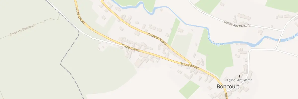 Plan du 8 Rte d’Anet à Boncourt